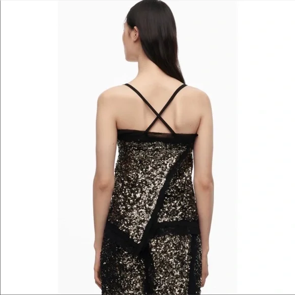 ZARA sequin top & midi skirt limited edition - Picture 6 of 8